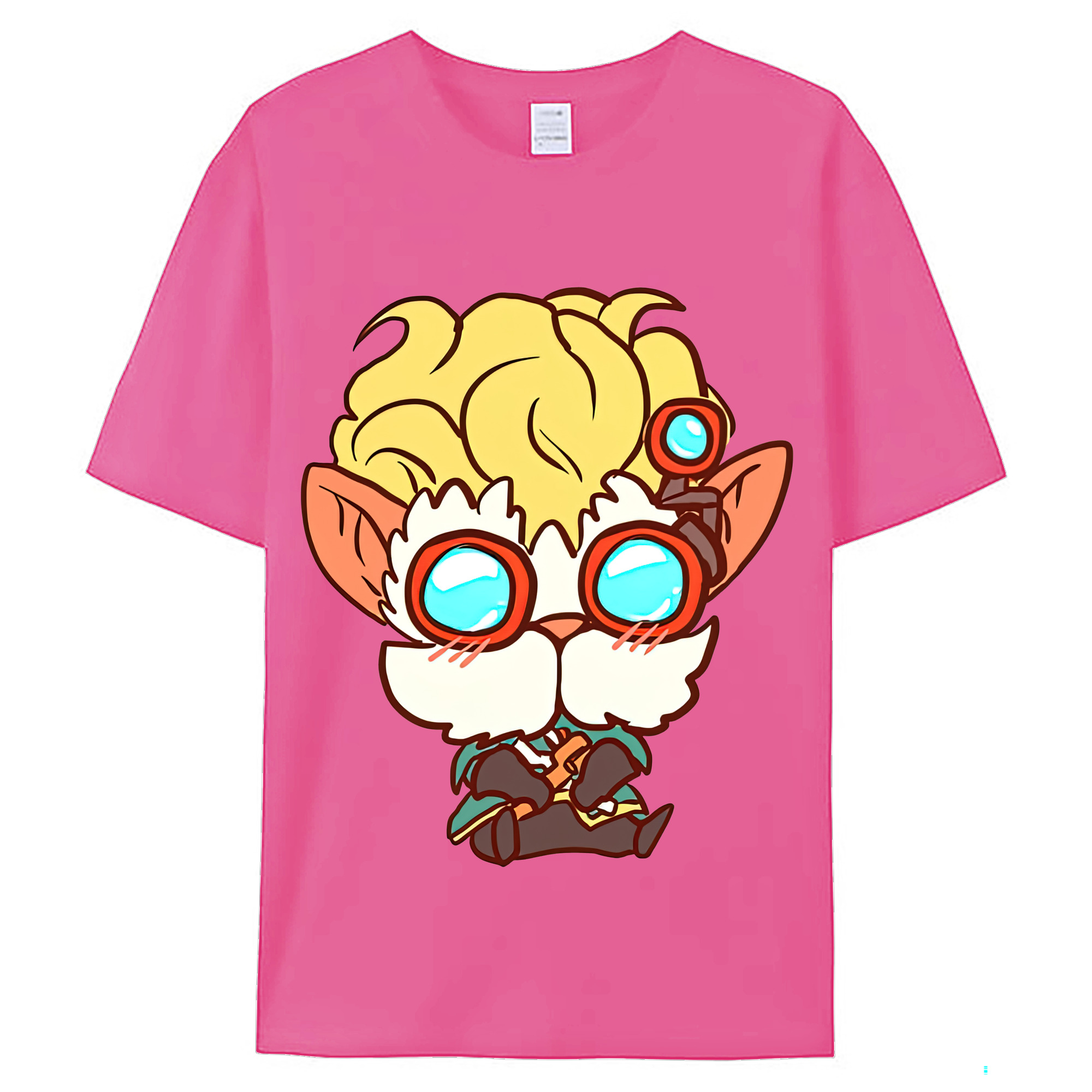 （画像用） リーグ・オブ・レジェンド League of Legends LOL レディースカジュアルプリントTシャツ（綿100％）